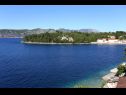 Apartments and rooms Ivo - 20m from the sea: A1(2), A2(2), A3(2+2), A4(2+2) Racisce - Island Korcula  - Apartment - A3(2+2): view