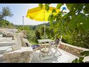 Holiday home Villa Bistrana - 15m from sea: H(4) Cove Tankaraca (Vela Luka) - Island Korcula  - Croatia - H(4): terrace
