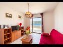 Apartments Mari - 50m from the sea A1(4+1), A2(4+1) Cove Tri zala (Zrnovo) - Island Korcula  - Croatia - Apartment - A2(4+1): living room