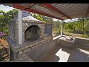 Holiday home Senka1 - pure nature & serenity: H(2) Cove Tudorovica (Vela Luka) - Island Korcula  - Croatia - fireplace