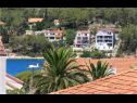 Apartments Niks - terrace & sea view: A1(4), A2(2) Vela Luka - Island Korcula  - view (house and surroundings)