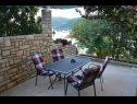 Apartments and rooms Frano - 50m from the beach: A1(2+2), R1(2+1) Cove Zubaca (Vela Luka)  - Island Korcula  - Croatia - Apartment - A1(2+2): terrace