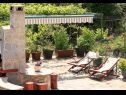 Holiday home Ana - with pool: H(6) Lakmartin - Island Krk  - Croatia - courtyard