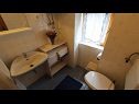 Apartments Puri SA1(2+2), SA2(2+2) Malinska - Island Krk  - Studio apartment - SA2(2+2): bathroom with toilet