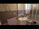 Apartments Duda A1(2+2), A2(2+2) Malinska - Island Krk  - Apartment - A1(2+2): bathroom with toilet