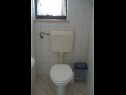 Apartments Sanda - 120m from the beach: A1 Rozi (2+2), A2 Zeleni (2+2), A3 Smeđi (4+1), A4 Plavi (4), SA4 (2) Malinska - Island Krk  - Apartment - A3 Smeđi (4+1): bathroom with toilet