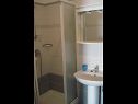 Apartments Sanda - 120m from the beach: A1 Rozi (2+2), A2 Zeleni (2+2), A3 Smeđi (4+1), A4 Plavi (4), SA4 (2) Malinska - Island Krk  - Apartment - A4 Plavi (4): bathroom with toilet