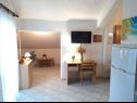 Apartments Dragica - with kids playground: A1 MIA(2+1), A2 IVA(2), A3 LARA(4+1), SA4 TEA(2) Malinska - Island Krk  - Studio apartment - SA4 TEA(2): interior
