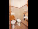Apartments Rasa - 70 m from sea: A1(2), A2(4) Malinska - Island Krk  - Apartment - A2(4): toilet
