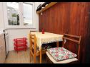 Apartments Ljerka - 100 m from the beach: A1(5) Malinska - Island Krk  - Apartment - A1(5): dining room