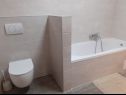 Holiday home Renata - 3 bedrooms: H(6+1) Njivice - Island Krk  - Croatia - H(6+1): bathroom with toilet