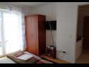 Apartments Vlado - 300 m from pebble beach: SA1(2+1), SA2(2), A3(2+2), SA4(2+1), A5(2+2), SA6(2) Njivice - Island Krk  - Studio apartment - SA2(2): bedroom