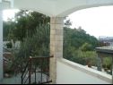 Apartments Marija - olive garden: A1(2+1) Omisalj - Island Krk  - covered terrace