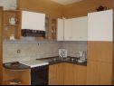 Apartments Marija - olive garden: A1(2+1) Omisalj - Island Krk  - Apartment - A1(2+1): kitchen