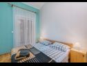 Apartments Zdrave - 500 m from sea: A1 prizemlje(4+2), A2 kat(4+2) Pinezici - Island Krk  - Apartment - A2 kat(4+2): bedroom
