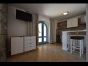 Apartments Insula Insule - rustic & peaceful: SA1(2+1), SA2(2+1) Skrbcici - Island Krk  - Studio apartment - SA1(2+1): dining room