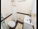 Apartments Zahija A1(2) Vrbnik - Island Krk  - Apartment - A1(2): bathroom with toilet