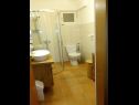 Apartments Luka A1(4), A2(4) Vrbnik - Island Krk  - Apartment - A1(4): bathroom with toilet