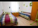 Apartments Luka A1(4), A2(4) Vrbnik - Island Krk  - Apartment - A1(4): bedroom