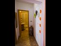 Apartments Luka A1(4), A2(4) Vrbnik - Island Krk  - Apartment - A1(4): hallway