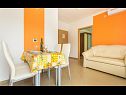 Apartments Vola A1(2), A2(2) Vrbnik - Island Krk  - Apartment - A2(2): living room
