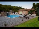 Holiday home Priroda H(4+2) Vrbnik - Island Krk  - Croatia - swimming pool (house and surroundings)