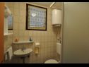 Apartments Pava SA1 (2), SA2 (2) Vrbnik - Island Krk  - Studio apartment - SA1 (2): bathroom with toilet