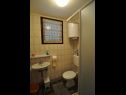 Apartments Pava SA1 (2), SA2 (2) Vrbnik - Island Krk  - Studio apartment - SA1 (2): bathroom with toilet