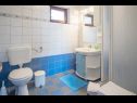Apartments and rooms Luka - with parking; A1(2+1), A2(2+2), R1(2), R2(2) Vrbnik - Island Krk  - Room - R1(2): bathroom with toilet