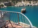 Holiday home Bernardica - on cliffs above sea: H(6+2) Vrbnik - Island Krk  - Croatia - H(6+2): terrace view