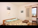 Apartments and rooms Luka - with parking; A1(2+1), A2(2+2), R1(2), R2(2) Vrbnik - Island Krk  - Room - R2(2): bedroom