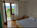 Apartments Supec - near the sea: A1(4), A2(4) Vrbnik - Island Krk  - Apartment - A2(4): bedroom