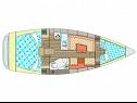 Sailing boat - Elan 344 Impression (code:JAD11) - Mali Losinj - Island Losinj  - Croatia - Elan 344 Impression (code:JAD11): 