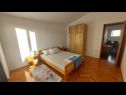 Apartments Mirjana: sea view & balcony: A1 MN (2+1), A2 JN (2+1) Baska Voda - Riviera Makarska  - Apartment - A2 JN (2+1): bedroom