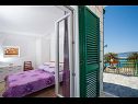 Apartments Rilka - 20m from the sea: A1(4) Baska Voda - Riviera Makarska  - Apartment - A1(4): bedroom