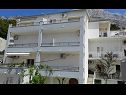 Apartments Josip - 150 m from beach with free parking A1(3), A2(5), A3(2+2) Baska Voda - Riviera Makarska  - house
