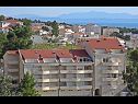 Apartments Suzi - beautiful view and cosy: A1 crvena kuhinja(2+2), A2(2+2) Baska Voda - Riviera Makarska  - house