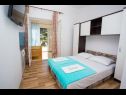 Apartments Bravo - 100 m from beach: A1(3+1), SA2(2), SA3(2+1), SA4(2+1), SA5(2+1), A8(2+2) Baska Voda - Riviera Makarska  - Apartment - A8(2+2): bedroom