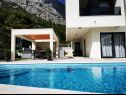 Apartments Villa Esse - heated pool & seaview: A1(2+2), A2(4+2), A3(2+2), A4(4+2), A5(2+2) Baska Voda - Riviera Makarska  - swimming pool