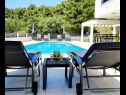Apartments Villa Esse - heated pool & seaview: A1(2+2), A2(4+2), A3(2+2), A4(4+2), A5(2+2) Baska Voda - Riviera Makarska  - house
