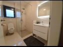 Apartments Villa Esse - heated pool & seaview: A1(2+2), A2(4+2), A3(2+2), A4(4+2), A5(2+2) Baska Voda - Riviera Makarska  - Apartment - A2(4+2): bathroom with toilet