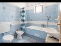 Apartments and rooms Vedra- free parking and close to the beach A1 (2+1), SA2 - B(2+1), C3 (2), D4 (2+1), E5 (2+1), R1(2) Baska Voda - Riviera Makarska  - Room - R1(2): bathroom with toilet