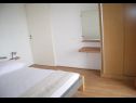 Apartments Josip II - 150 m from beach with free parking: SA4(2+1), SA5(3), A6(4) Baska Voda - Riviera Makarska  - Apartment - A6(4): bedroom