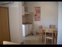 Apartments Josip II - 150 m from beach with free parking: SA4(2+1), SA5(3), A6(4) Baska Voda - Riviera Makarska  - Apartment - A6(4): kitchen and dining room