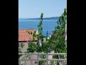 Apartments Josip - 150 m from beach with free parking A1(3), A2(5), A3(2+2) Baska Voda - Riviera Makarska  - Apartment - A3(2+2): sea view