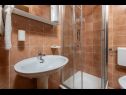 Rooms Matija - 120m to the beach: R1(2+1), R2(2), R3(2), R4(2+1), R5(2+1) Baska Voda - Riviera Makarska  - Room - R5(2+1): bathroom with toilet