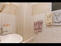 Apartments Sonja - 100 m from sea: A1(2+2), A2(4), SA3(2+1), SA5(2) Brela - Riviera Makarska  - Studio apartment - SA3(2+1): bathroom with toilet