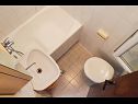 Apartments Miljko A1(6), SA2(2), A10(4+1), A11(2+2) Brela - Riviera Makarska  - bathroom with toilet
