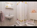 Apartments Sonja - 100 m from sea: A1(2+2), A2(4), SA3(2+1), SA5(2) Brela - Riviera Makarska  - Studio apartment - SA5(2): bathroom with toilet