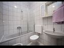 Apartments Robert - sea view : A1(4+1), A2(4+2) Brela - Riviera Makarska  - Apartment - A2(4+2): bathroom with toilet